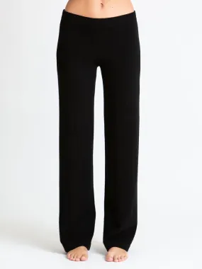 Cashmere pants "Classic pants" - black