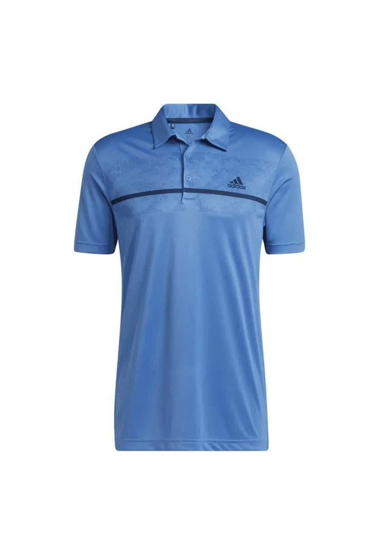 adidas Chest Print Golf Polo Shirt H36253