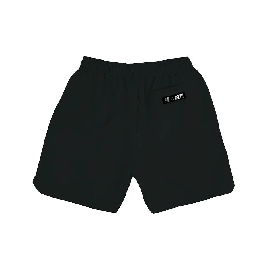 AGLXY x MRT Jakarta Shorts - Black