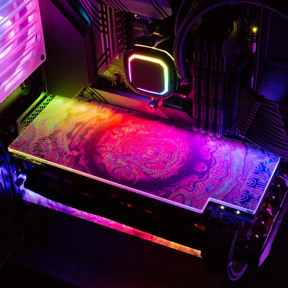 Alien Egg RGB GPU Backplate