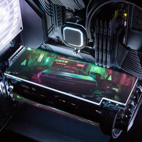 Alley Cyberpunk2 RGB GPU Backplate