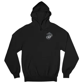 Aluminum EGA Embroidered Hoodie