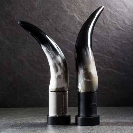 Aubrac Cattle Horn Pepper Mill