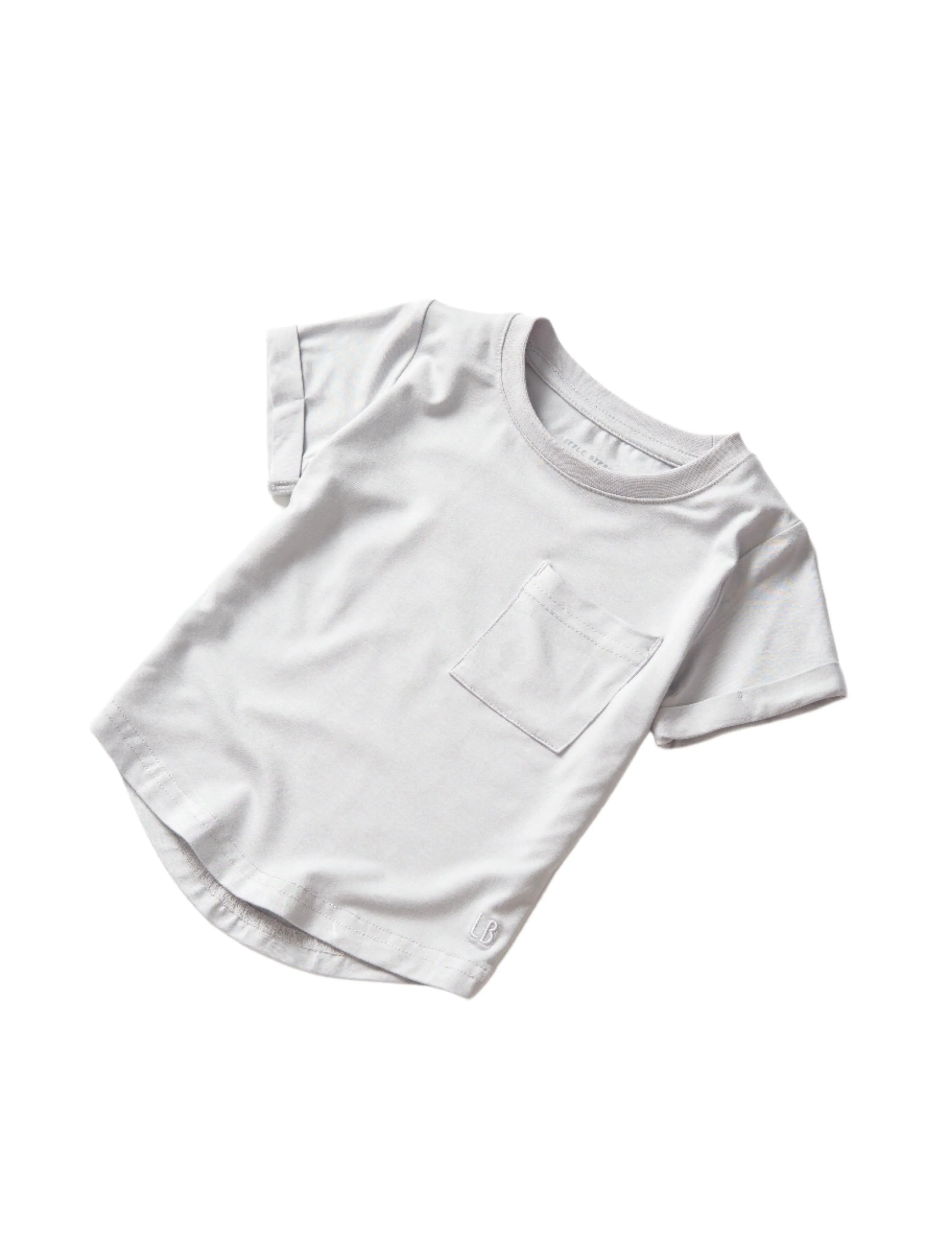 Bamboo Pocket Tee - Frost