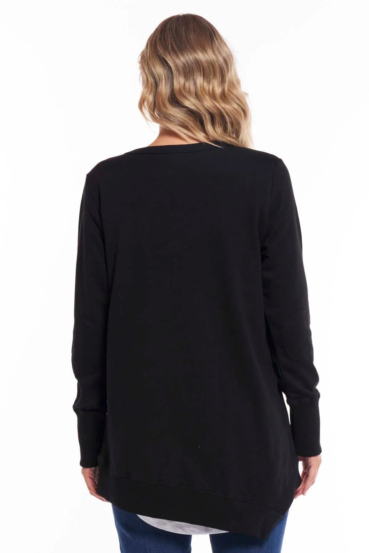 Betty Basics Dolly Sweater in Black Star