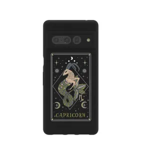 Black Capricorn Google Pixel 7 Pro Case