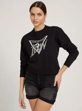 Black Icon Logo Jumper