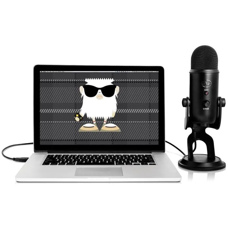 Blue Yeti 3 Capsule USB Microphone - Black