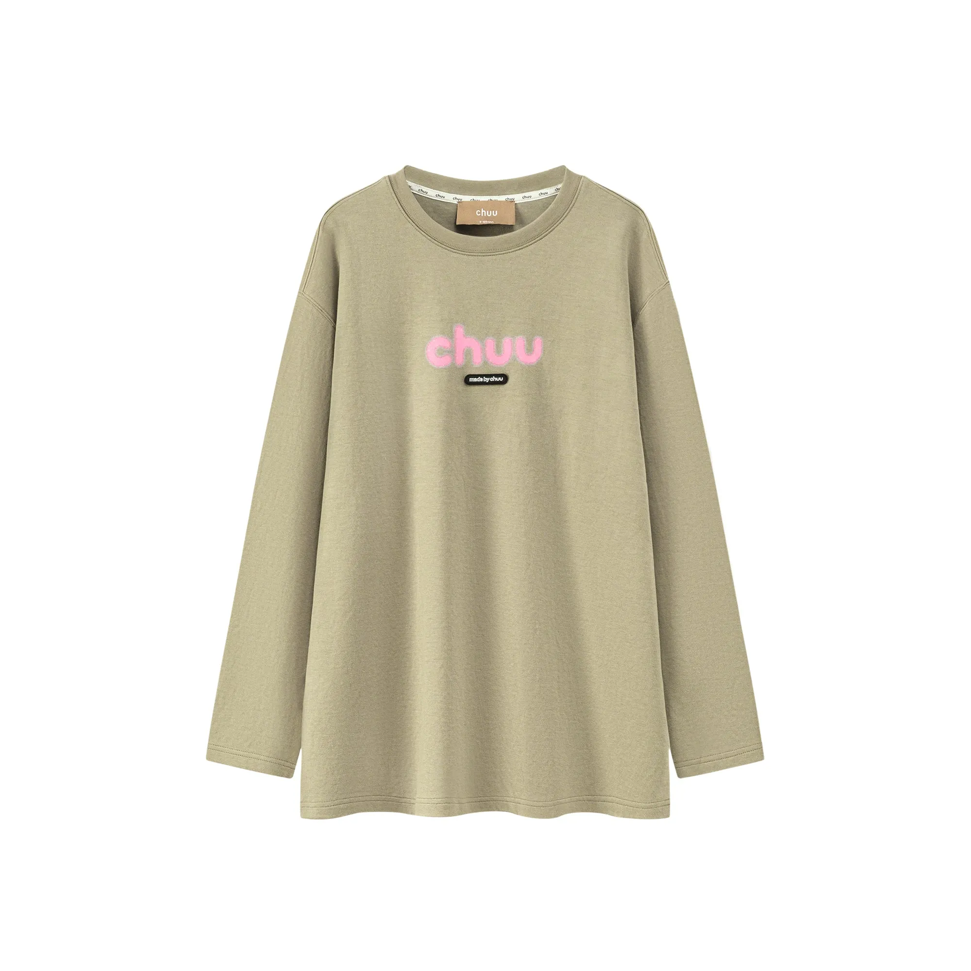 Blurry Long-Sleeved Sweatshirt