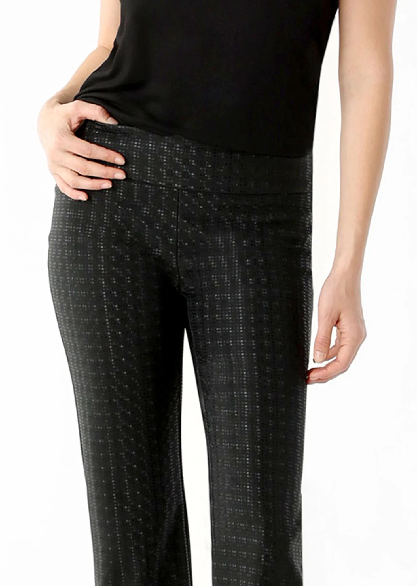 Bronagh Houndstooth 30" Straight Leg Trouser