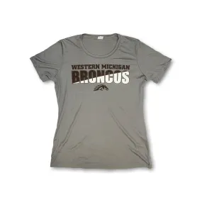 Broncos Two-Tone Ladies Athletic Tee