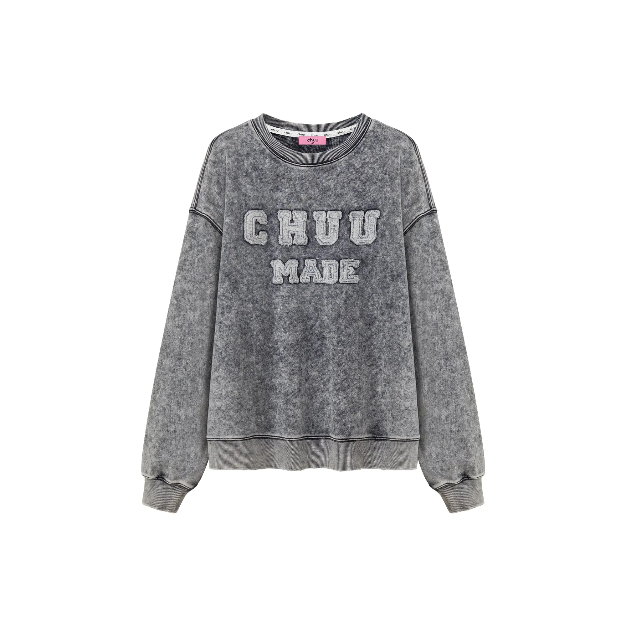 Chuu Made Washed Loose Fit Sweatshirt