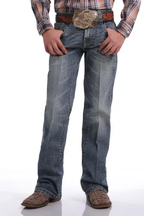 Cinch Boys Slim Fit Medium Stonewash Jeans Style MB16781002