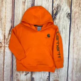 CLEARANCE CARHARTT ORANGE LOGO SWEATSHIRT