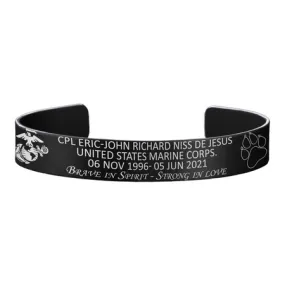 Cpl Eric-John Richard Niss De Jesus Memorial Bracelet – Hosted by the de Jesus Family