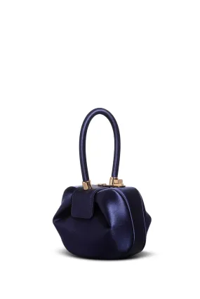 Demi Bag in Sapphire Satin