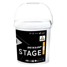 Dunlop Stage 2 Orange Mini Tennis Balls - 60 Ball Bucket