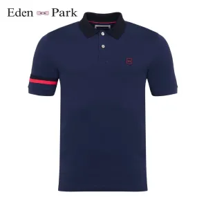 Eden Park Workers Royal Blue Polo Shirt Blue