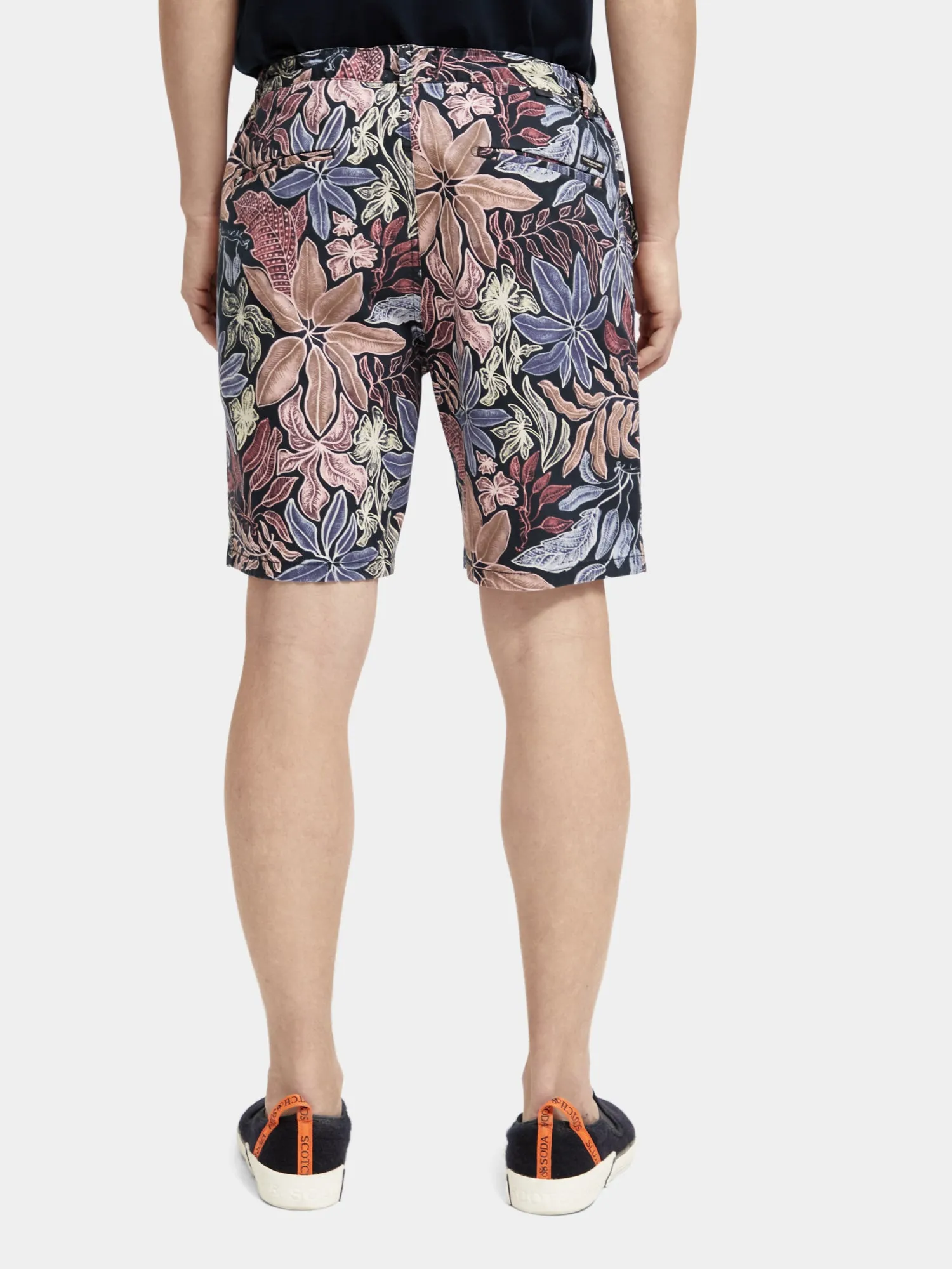 Fave printed twill shorts