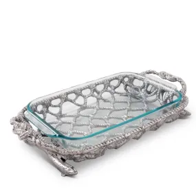 Fish Net Casserole / Pyrex Holder