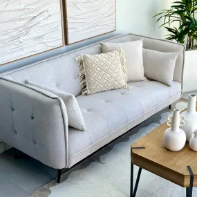 Florence Ivory Fabric Sofa