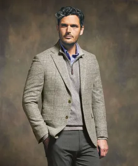 Gled Plaid Wool-Cashmere Sport Coat