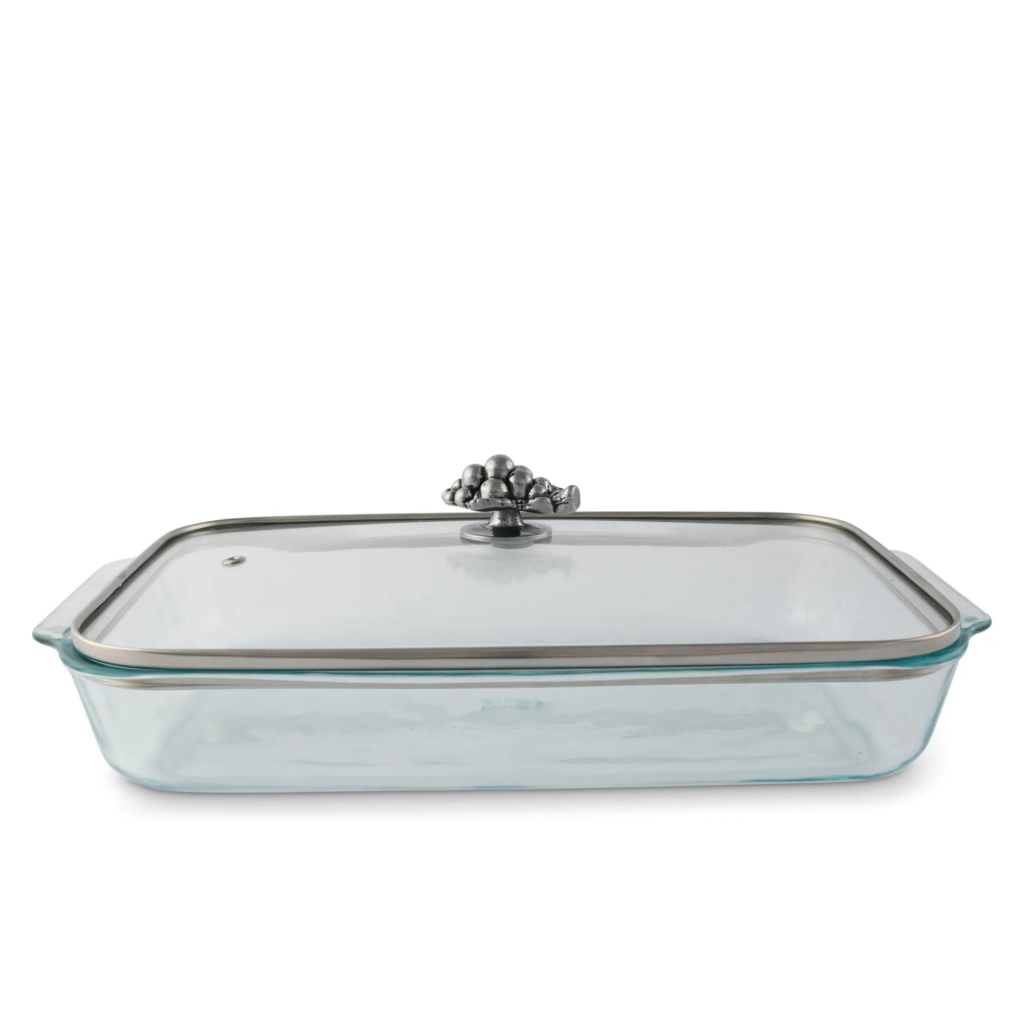 Grape Lid with Pyrex 3 quart Baking Dish