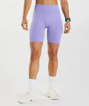 Gymshark Apex Seamless Shorts - Digital Violet/Dusted Violet