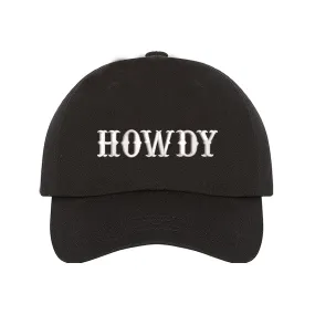 Howdy Baseball Hat - Cowgirl Baseball Cap