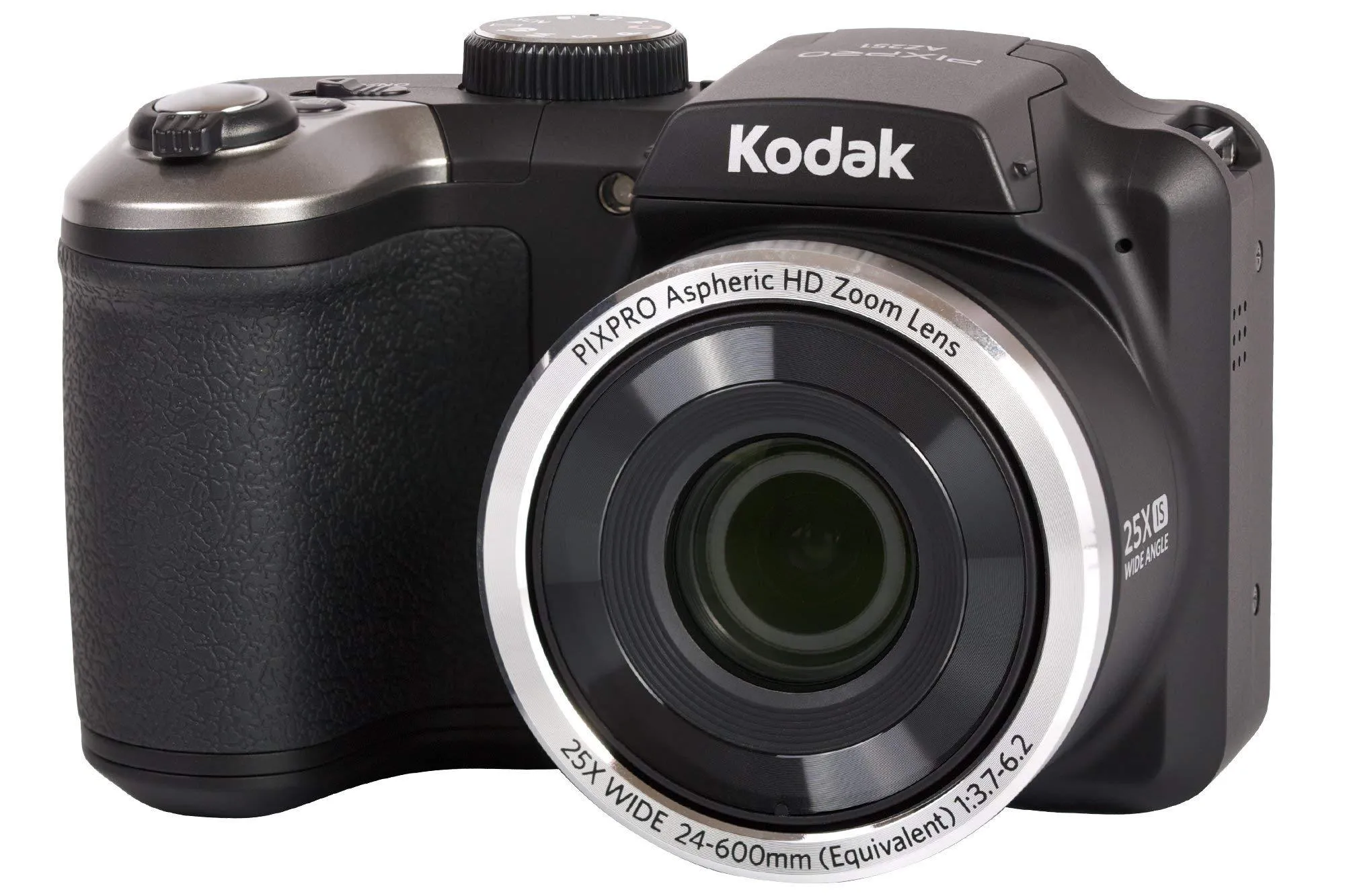 Kodak PIXPRO Astro Zoom AZ251-BK 16MP Digital Camera with 25X Optical Zoom and 3" LCD Screen Black (Renewed)