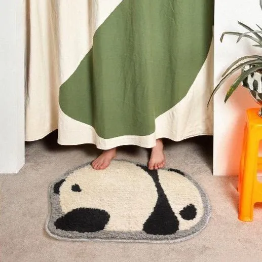 Lazy Panda Rug