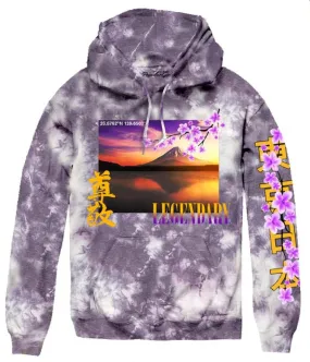 LEGENDARY MT FUJI SUNSET HOODIE-BIG SIZE