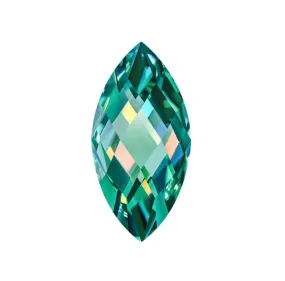 Marquise Rose Cut Green Moissanite Stones