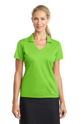 Nike Ladies Dri-FIT Vertical Mesh Polo. 637165