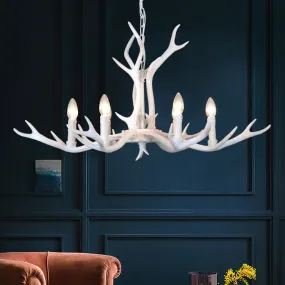 Nordic Faux Antler Chandelier