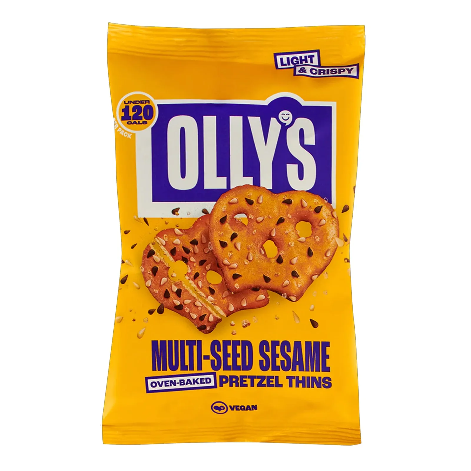 Olly's Multi-Seed Sesame Pretzel Thins - (140g & 35g)