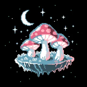 Pixel Mushrooms