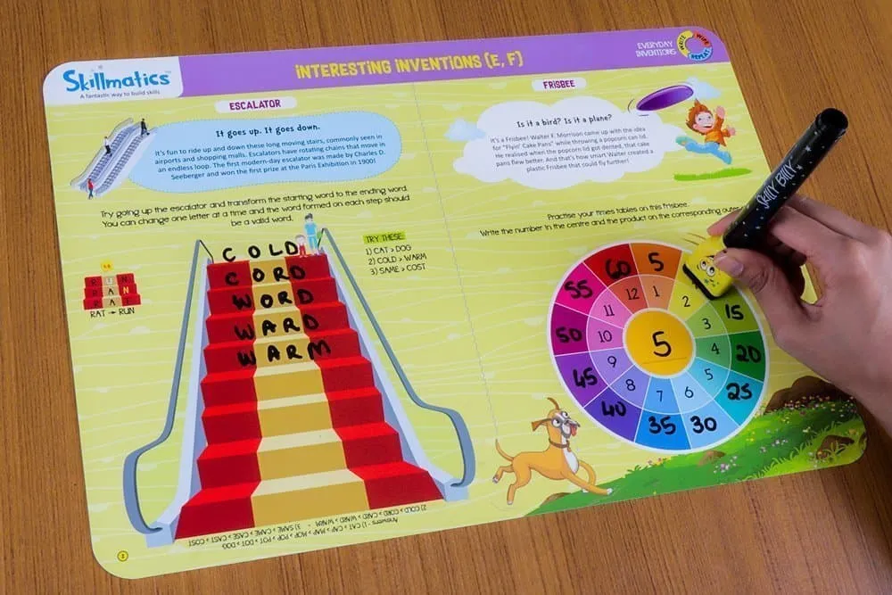 Skillmatics Everyday Inventions Educational Activity Games for Kids (6-9)