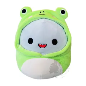 Squishmallow 12 Inch Gordon the Shark in Frog Costume Plush Toy