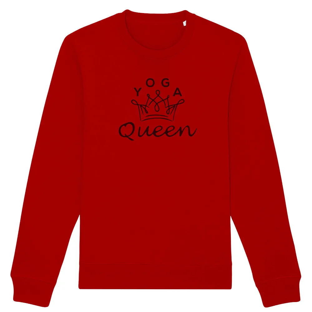 Sweatshirt Bio -Yoga Queen-