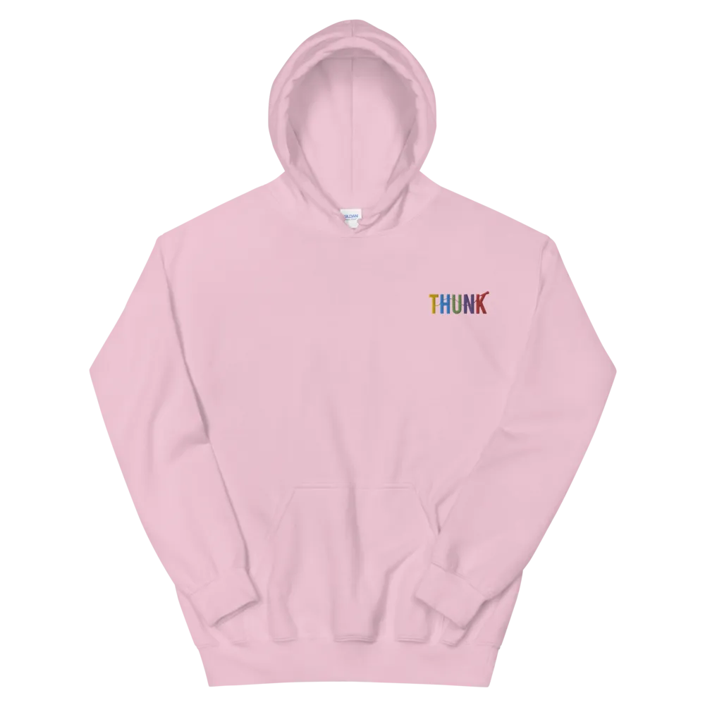 Thunk Left Embroidered Hoodie