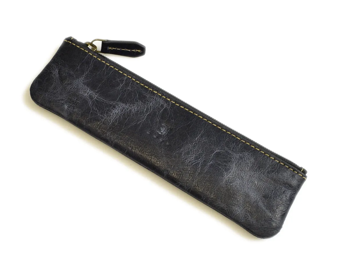 Zippered Single Pen Pouch